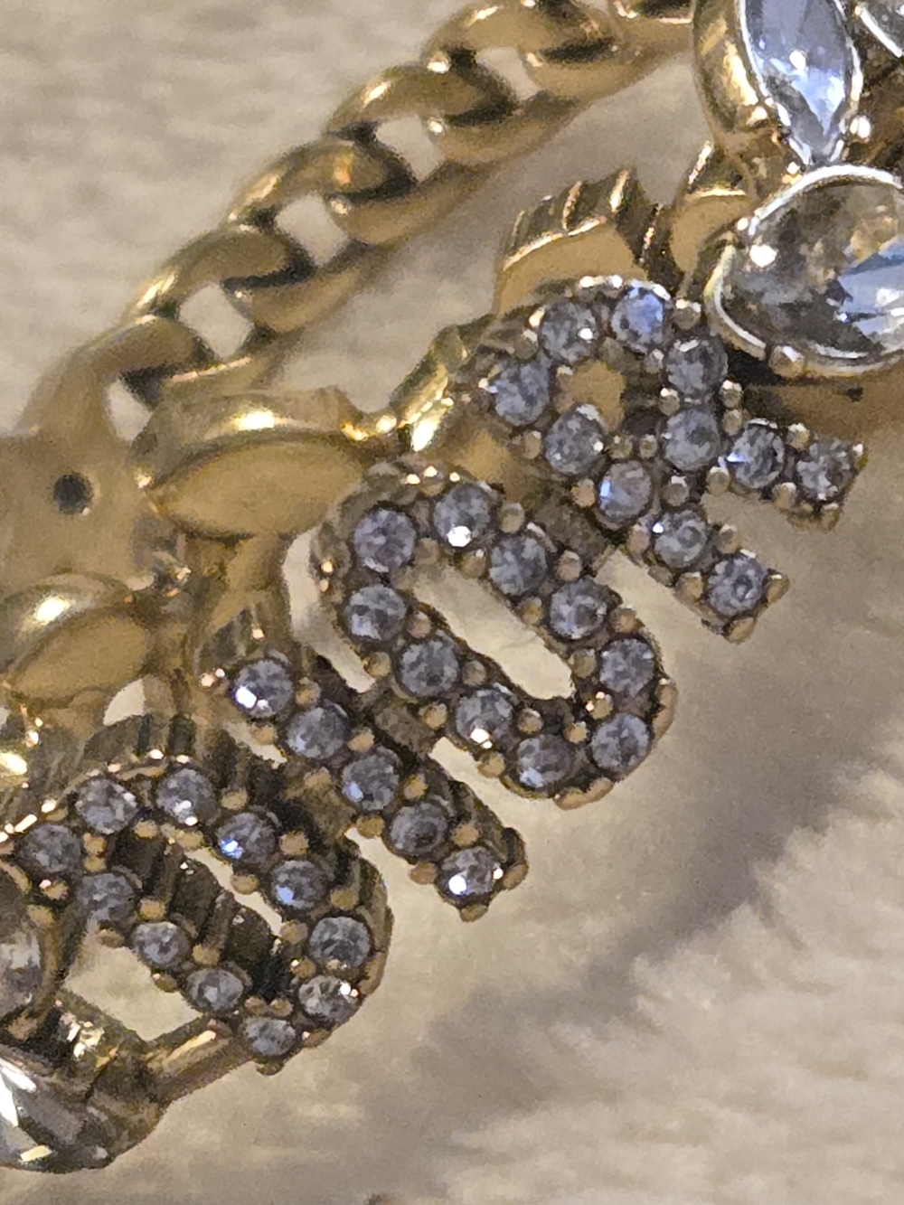 Dior Vintage 925  Crystal-Embellished Hoop Earrings - Women Jewelry - Picture 5 of 12